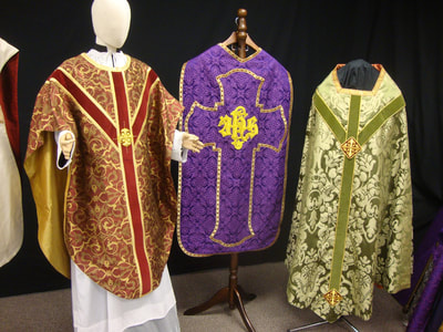 Gothic, French fiddleback, Conical chasubles