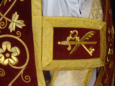 Sts. Peter and Paul Morse symbols